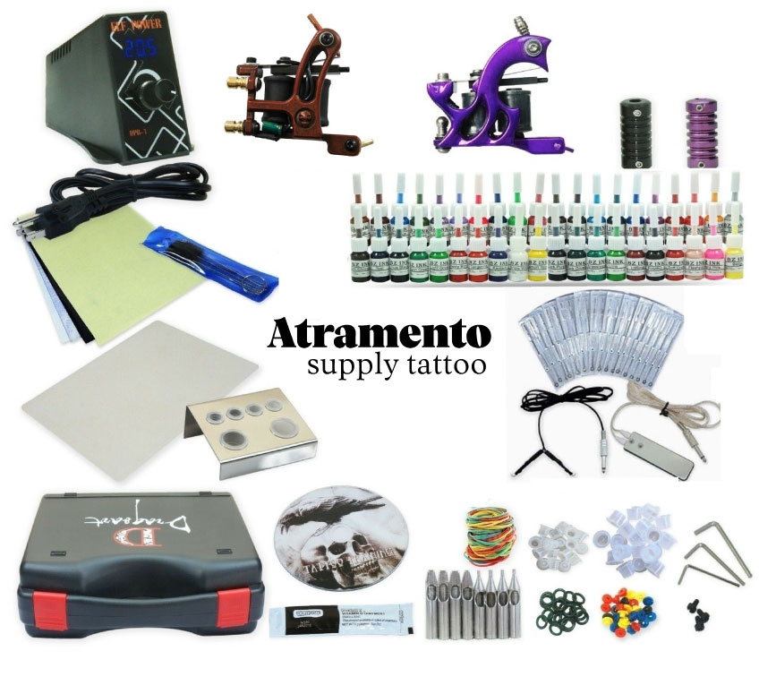 Kit de tatuaje completo para aprendiz Atramento Tattoo Supply